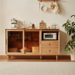 Linspire Flow Solid Wood Sideboard, 1.5m