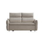 Linspire Opal 2-Seater Leathaire Sofa Bed, Grey