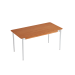 Linspire Zen Dining Table, Brown, 140x80x75cm