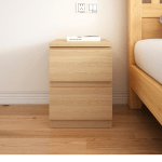 Loft Ensio Bedside Table, Light Wood