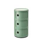 Merike Pandora 3 Tier Column Storage Organizer, 32x58CM, Vintage Green