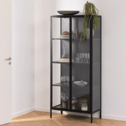 Hjem Design Newark Display Cabinet, Tall