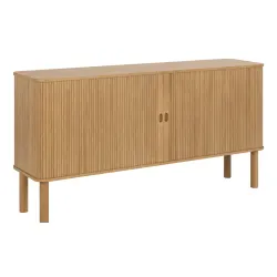 Hjem Design Langley Sideboard, Oak, 160cm