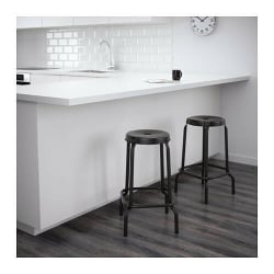 IKEA RASKOG Bar stool 63cm, Black