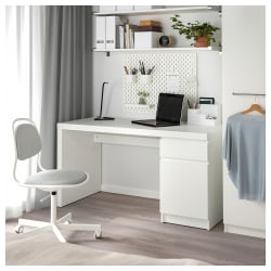 IKEA MALM Desk 140x65cm White