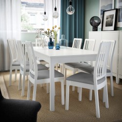 IKEA EKEDALEN Extendable table 120/180x80cm White