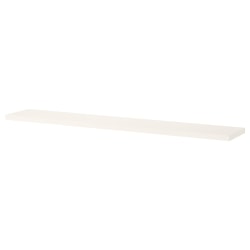 IKEA BERGSHULT Shelf 120X20CM WHITE