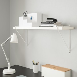 IKEA BERGSHULT Shelf 80X20CM WHITE