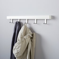 IKEA TJUSIG Hanger for door wall 60cm WHITE