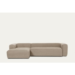 Kave Home Blok 4-Seat Modular Sofa with Left Chais...