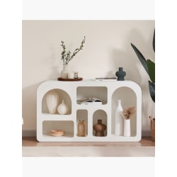 Lifely Sorrento Sideboard, Chalk White, 38Wx130Lx7...