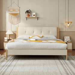 Linspire Evelyn Wooden Super King Bed Frame