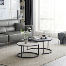 Linspire Eclipse Nesting Coffee Table with Sintere...