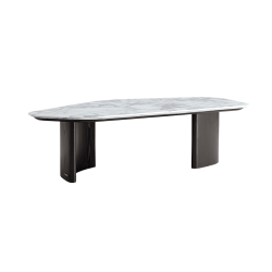 Linspire Moti Glossy Sintered Stone Top Coffee Tab...