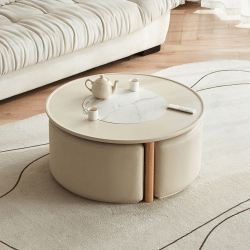 Linspire Glimmer Sintered Stone Table Top Coffee T...