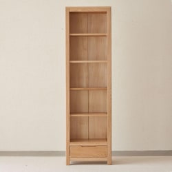 Solidwood Norway Bookcase, 55x32CM, Oak