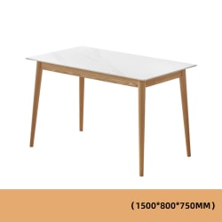 Solidwood Santa Rosa Table, 150x70CM, Oak