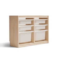 Solidwood Mio Kids Toy Storage Combination with 6 ...