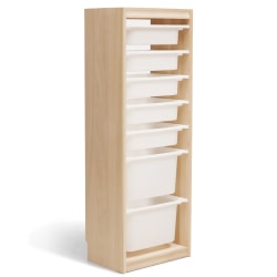 Solidwood Mio Kids Toy Storage Combination with 7 ...