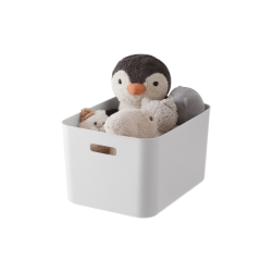 ZenLife Ridge Storage Basket with Handle, Large, W...