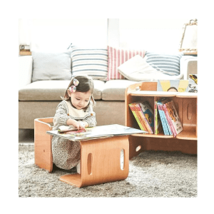 Alpaka Joy Kids Stool, Plywood, Birch