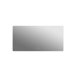 Aruvo Nfled Rectangle Frameless Bathroom Mirror with LED 1500mm