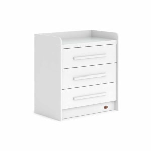 Boori Neat Kids 3 Drawer Chest, Barley White