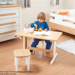 Boori Tidy Kids Learning Table, Barley and Almond