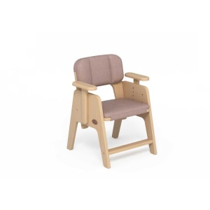 Boori Euler Kids Study Chair with Cushion Set, Cherry and Beech