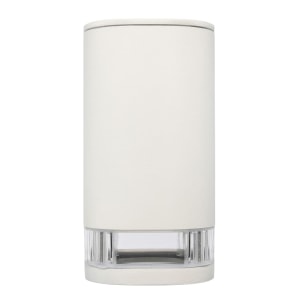 Brilliant GLENELG 1X4W GU10 WW Ambient LED Fixed Exterior Wall Light, White