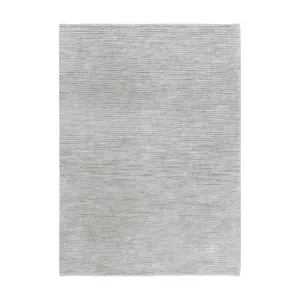 DreamWeaver Pure Scandinavian Wool Rug, Grey, 160x230cm