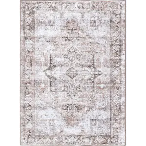 DreamWeaver Homestead Machine Washable Rug, Amelie Terracotta, 200x290cm