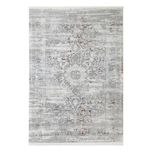 DreamWeaver Odyssey Vintage Rug, Grey Multi, 160x230cm