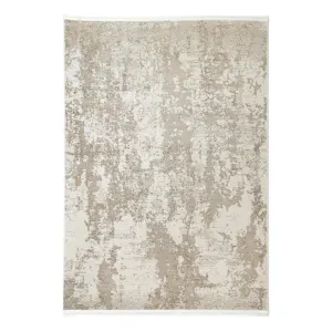DreamWeaver Aura Modern Rug, Beige, 160x230cm
