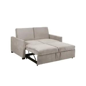 Hjem Design Maine Sofa Bed with Armrest