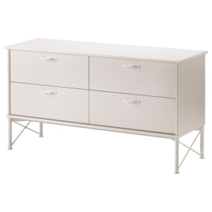 IKEA MUSKEN Chest of 4 Drawers 118x64cm White