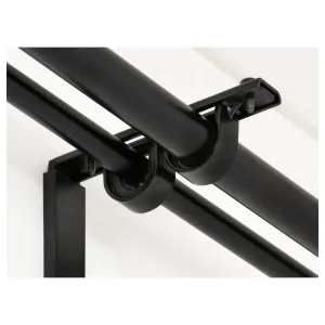 IKEA BETYDLIG Curtain Rod Holder, Black