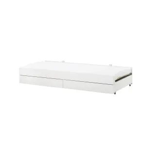 IKEA SLAKT Underbed with storage 90x200cm White