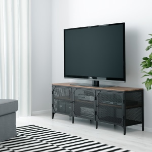 IKEA FJALLBO TV bench 150x54cm Black