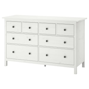 IKEA HEMNES Chest of 8 Drawers 160x96cm, White Stain