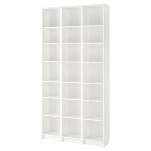 IKEA BILLY Bookcase 120x28x237cm, White