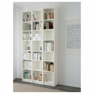 IKEA BILLY Bookcase 120x28x237cm, White