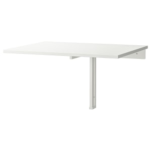 IKEA NORBERG Wall-mounted Drop-leaf Table 74x60cm White