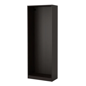 (Pax Part)IKEA PAX Wardrobe frame 75x35x201cm Black-brown