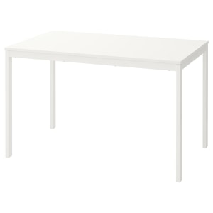 IKEA VANGSTA Extendable Table 120/180x75cm, White