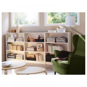 IKEA BILLY Bookcase, 240x28x106cm, White