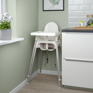 IKEA ANTILOP Highchair with Tray 56x62x90cm, White