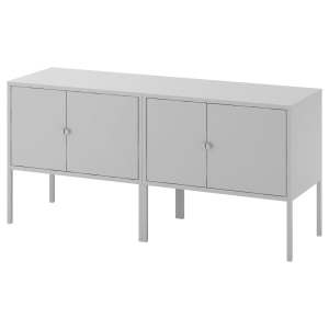 IKEA LIXHULT Cabinet Combination 120x35x57CM Grey