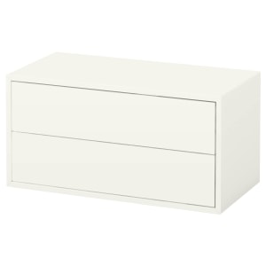 IKEA EKET Cabinet with 2 Drawers 70x35x35CM White