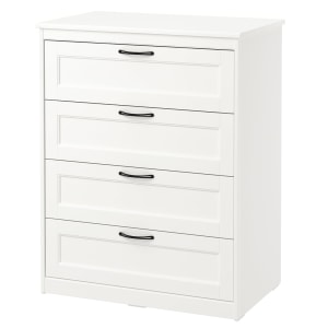 IKEA SONGESAND Chest of 4 Drawers 82x104cm, White